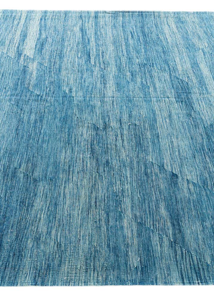 7' x 9' 7 Hand Woven Kilim Modern Wool Rug