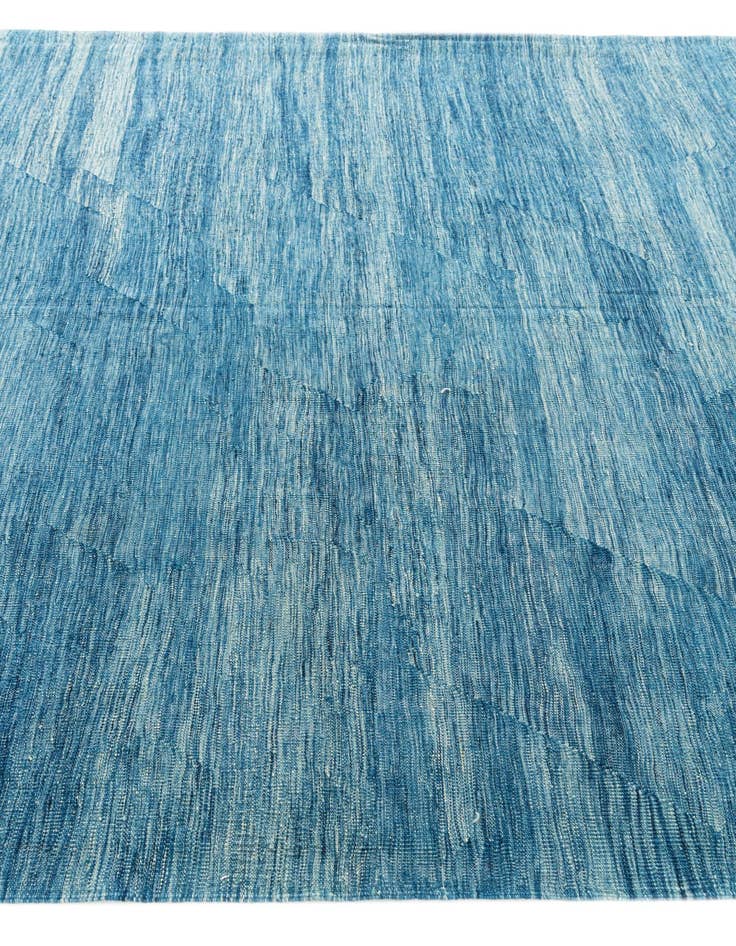 Detail image of 7' x 9' 7 Hand Woven Kilim Modern Wool Rug