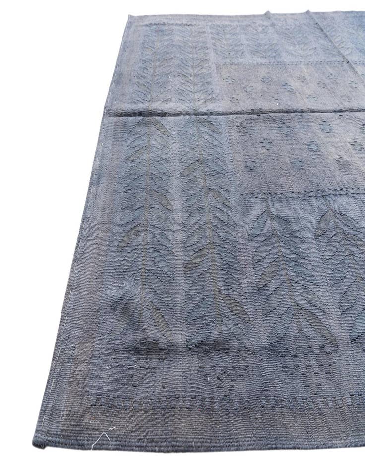 Detail image of 5' 1 x 6' 4  Hand Woven Kilim Modern Wool Rug