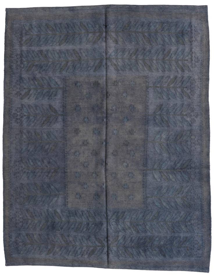 Detail image of 5' 1 x 6' 4 Hand Woven Kilim Modern Wool Rug