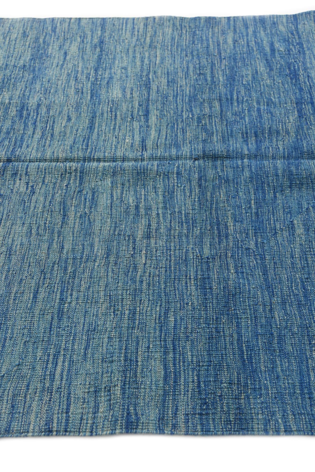 5' x 6' 8 Hand Woven Kilim Modern Wool Rug