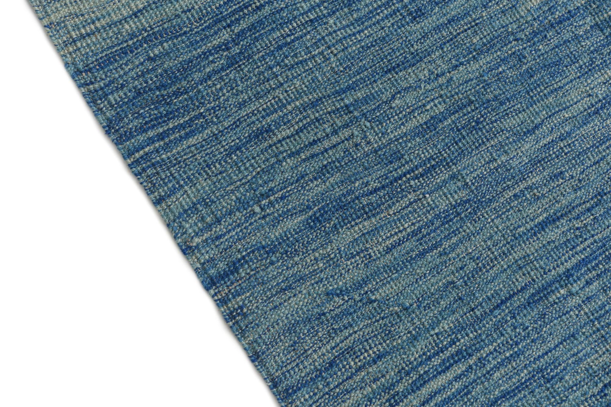 5' x 6' 8 Hand Woven Kilim Modern Wool Rug