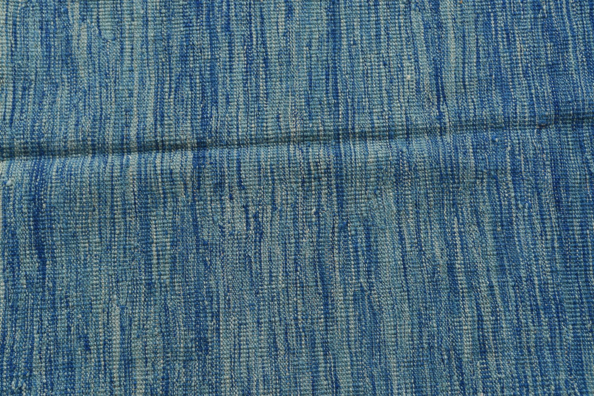 5' x 6' 8 Hand Woven Kilim Modern Wool Rug