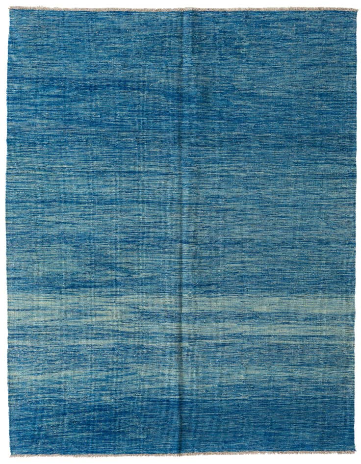 Detail image of 5' x 6' 8 Hand Woven Kilim Modern Wool Rug