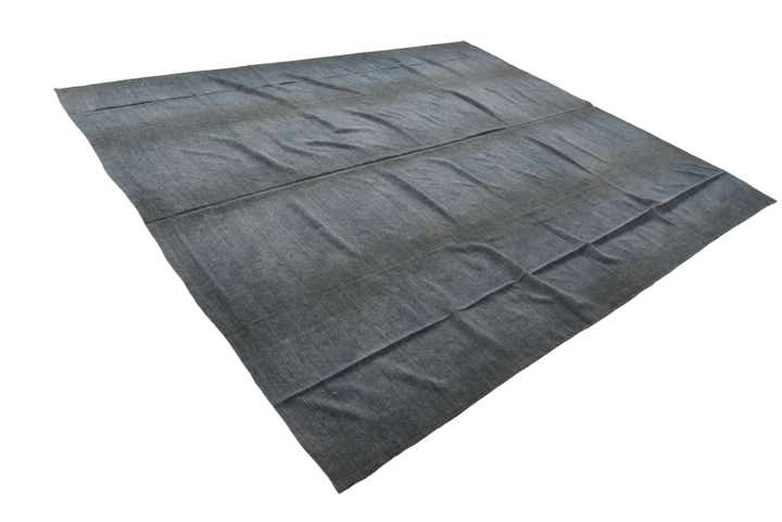 9' 10 x 11' 7 Hand Woven Kilim Modern Wool Rug