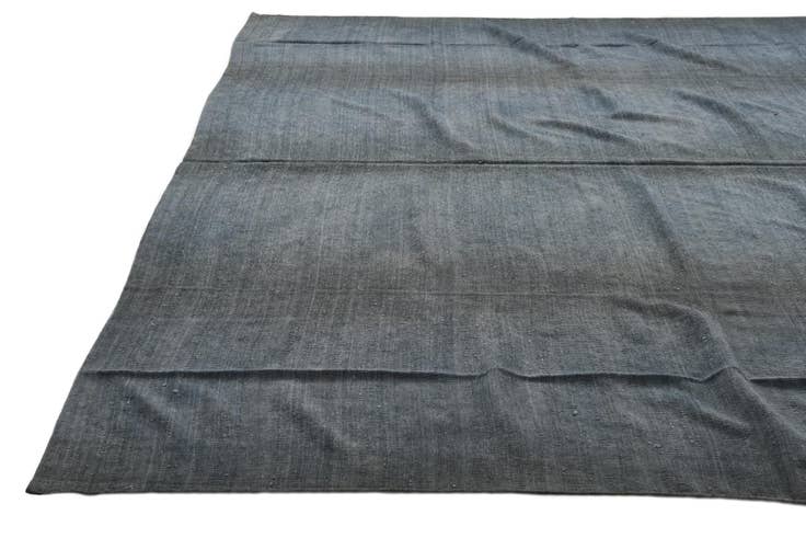 Detail image of 9' 10 x 11' 7 Hand Woven Kilim Modern Wool Rug