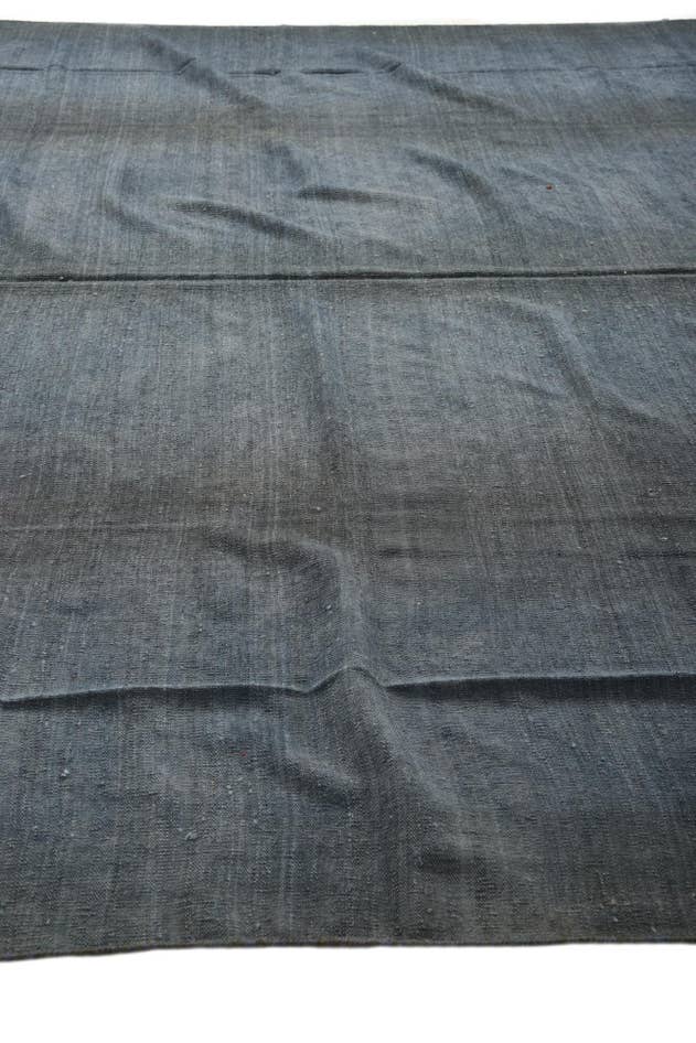 Detail image of 9' 10 x 11' 7 Hand Woven Kilim Modern Wool Rug