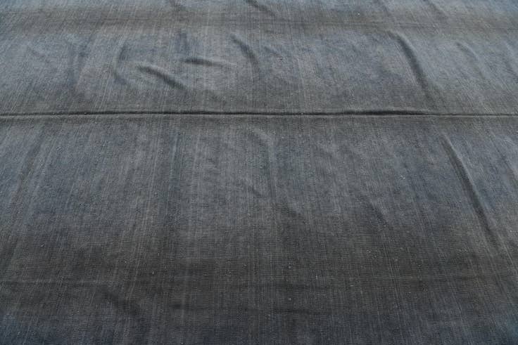 Detail image of 9' 10 x 11' 7 Hand Woven Kilim Modern Wool Rug