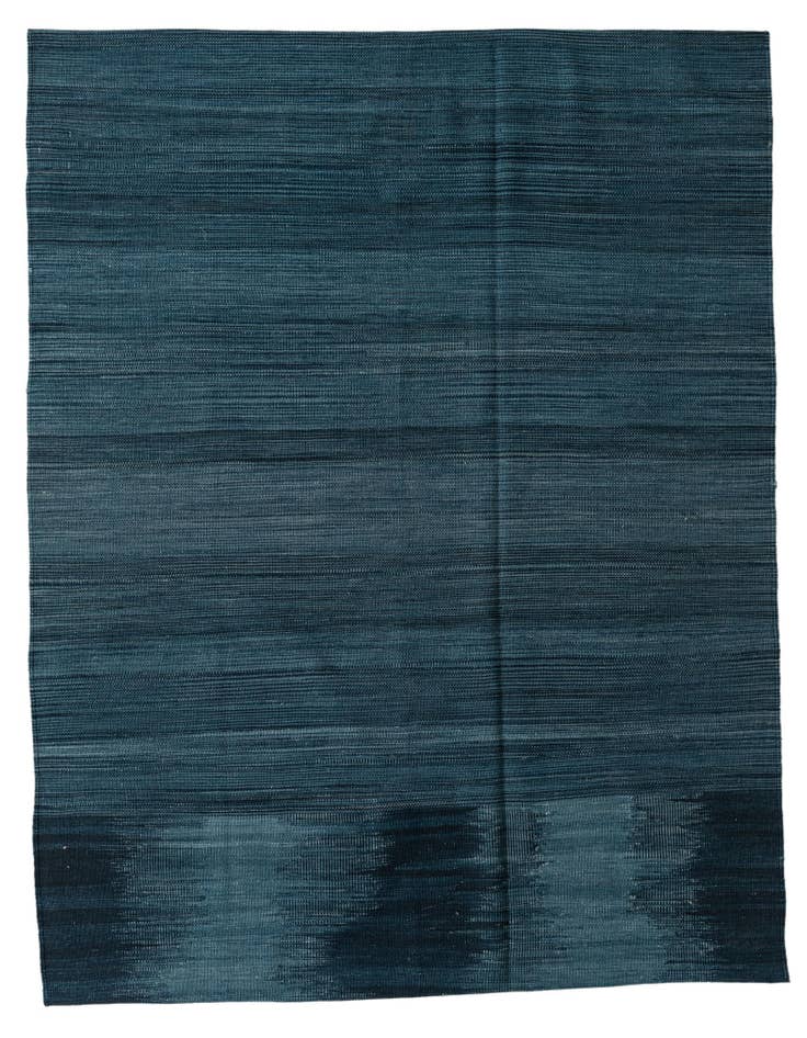 Detail image of 5' 10 x 7' 3 Hand Woven Kilim Modern Wool Rug