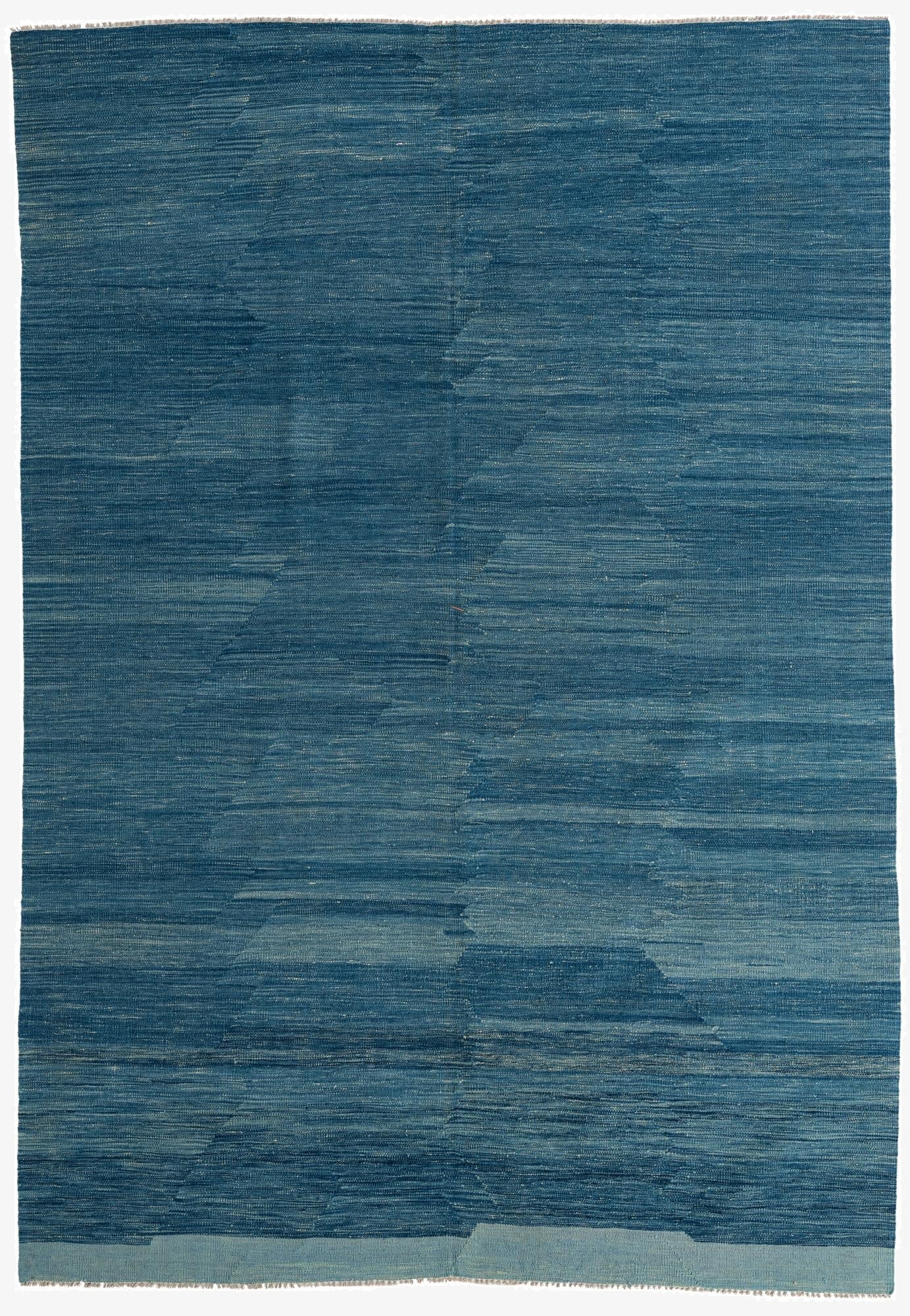 6' 9 x 9' 9  Hand Woven Kilim Modern Wool Rug