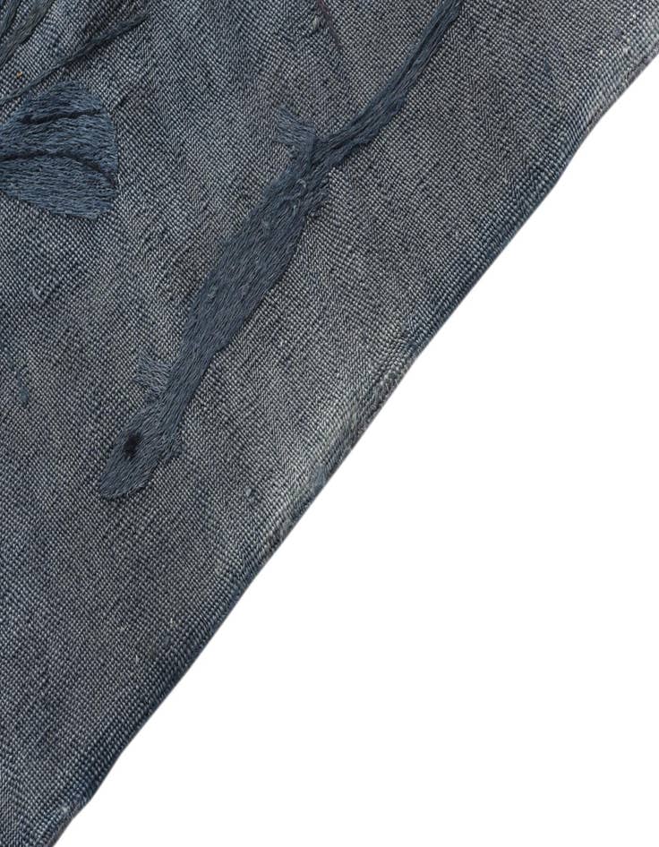 Detail image of 4' 10 x 6' 7  Hand Woven Kilim Suzani Wool Rug