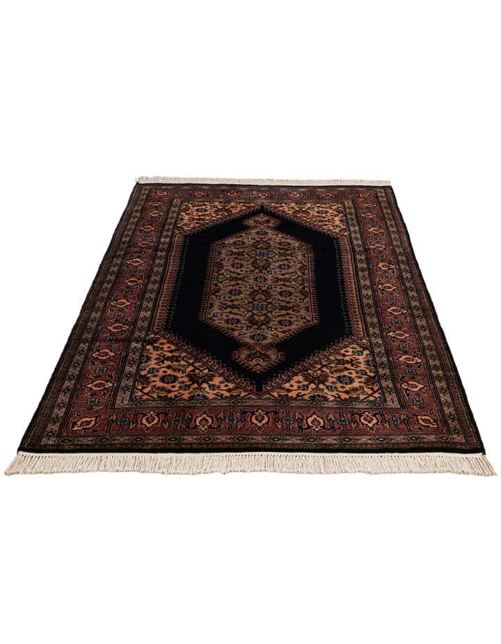 4' 1 x 6' 2 Hand Knotted Lahour Oriental Wool Rug