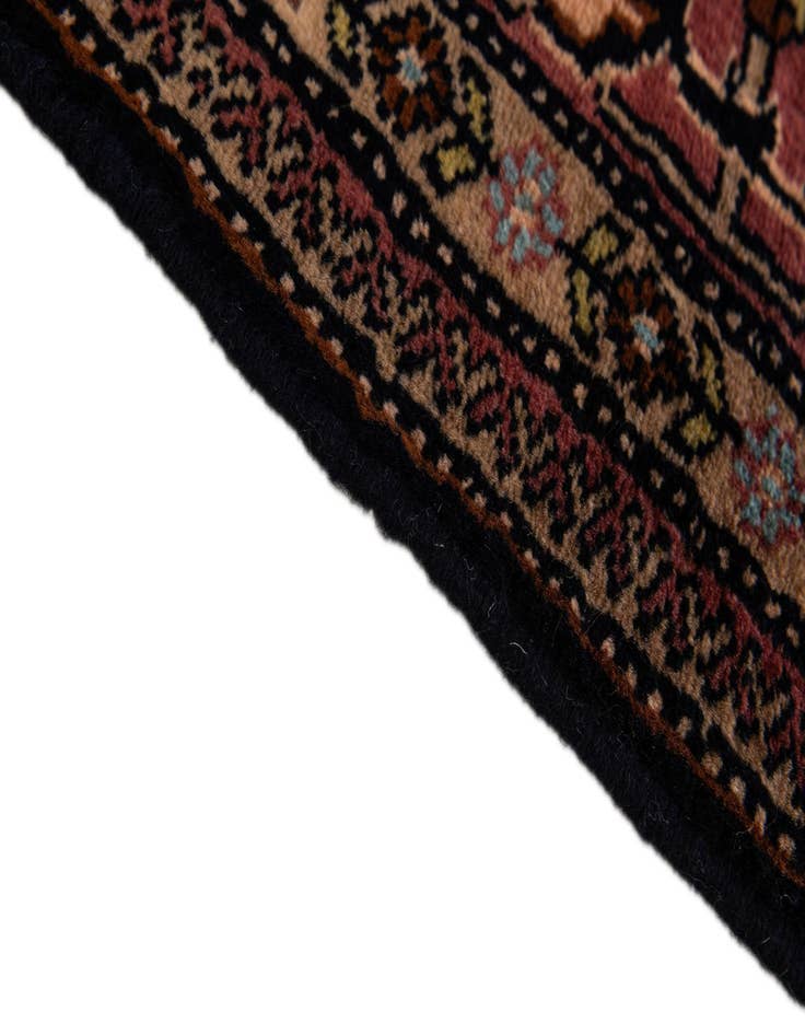 Detail image of 4' 1 x 6' 2  Hand Knotted Lahour Oriental Wool Rug