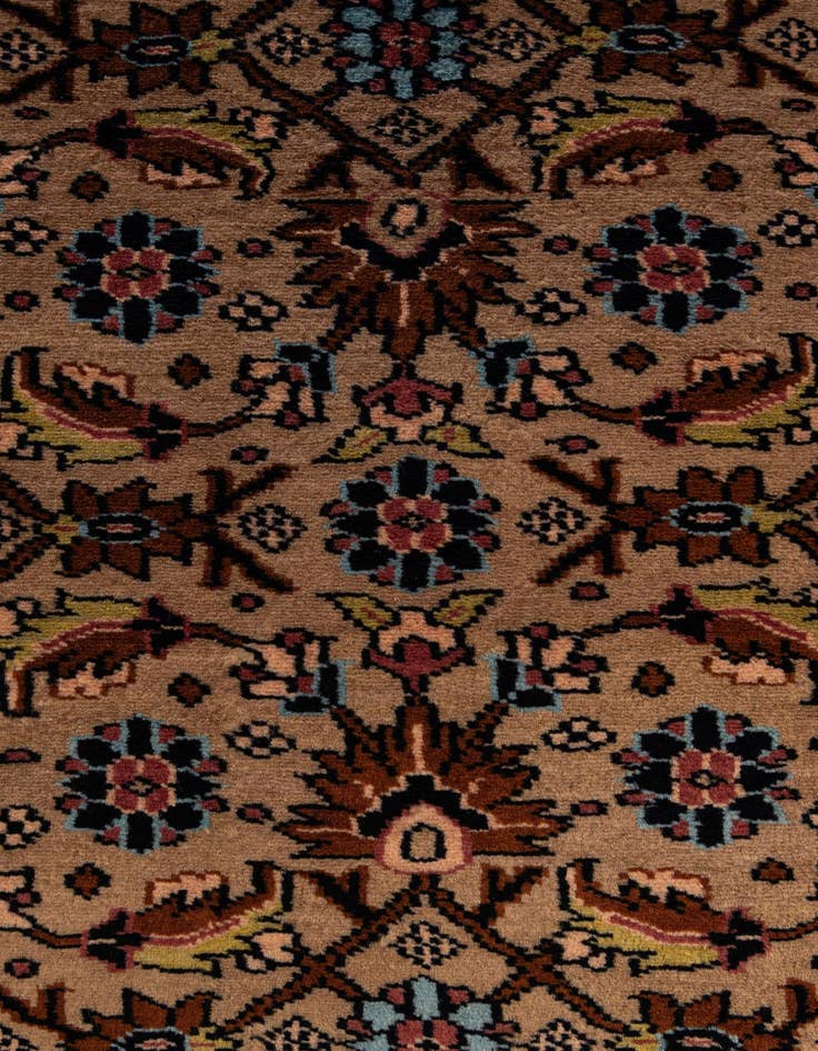 Detail image of 4' 1 x 6' 2  Hand Knotted Lahour Oriental Wool Rug