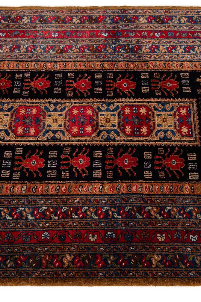 2' 6 x 4' Hand Knotted Lahour Oriental Rug
