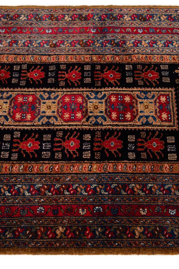 Detail image of 2' 6 x 4' Hand Knotted Lahour Oriental Rug