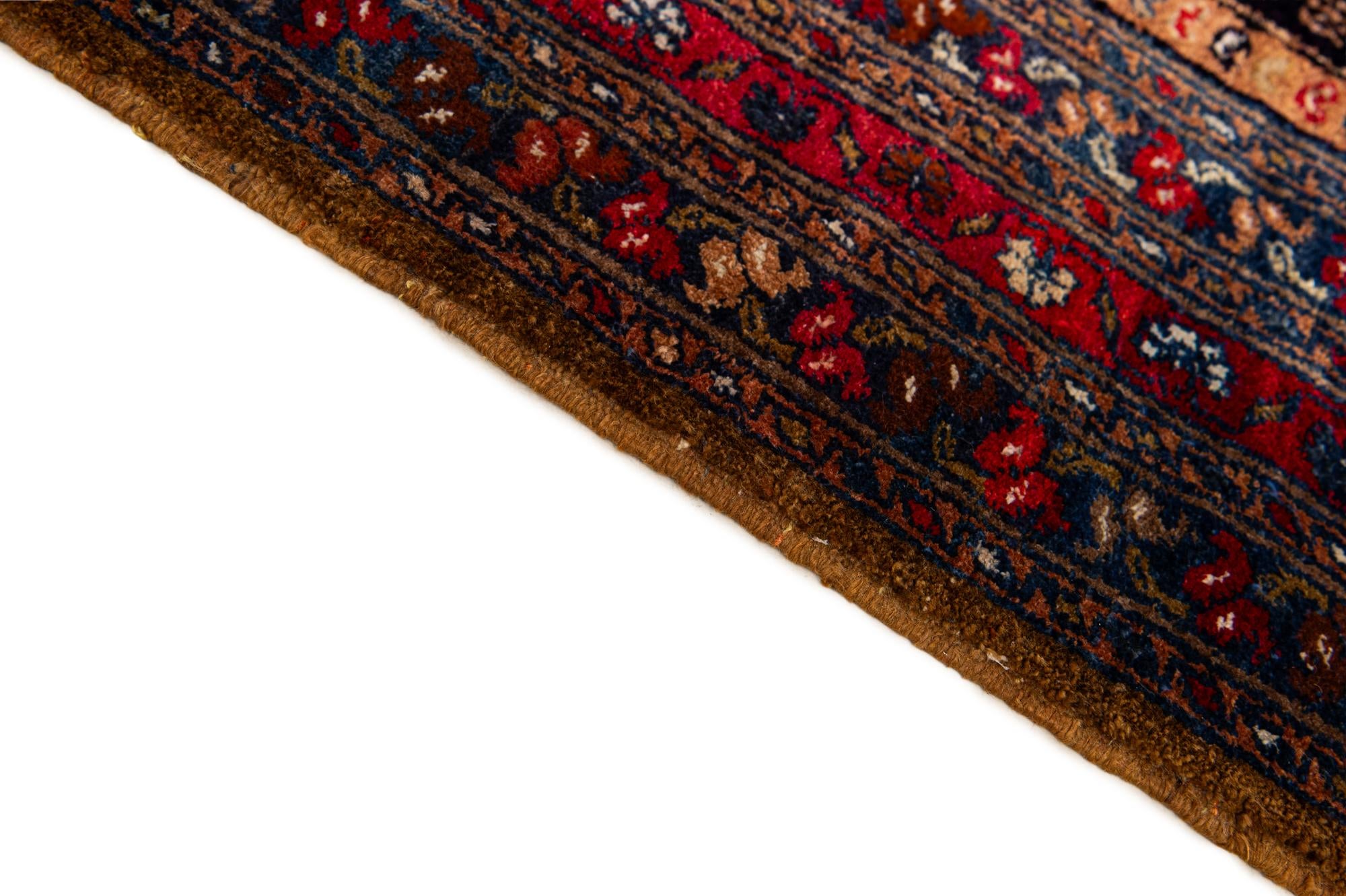 2' 6 x 4' Hand Knotted Lahour Oriental Rug