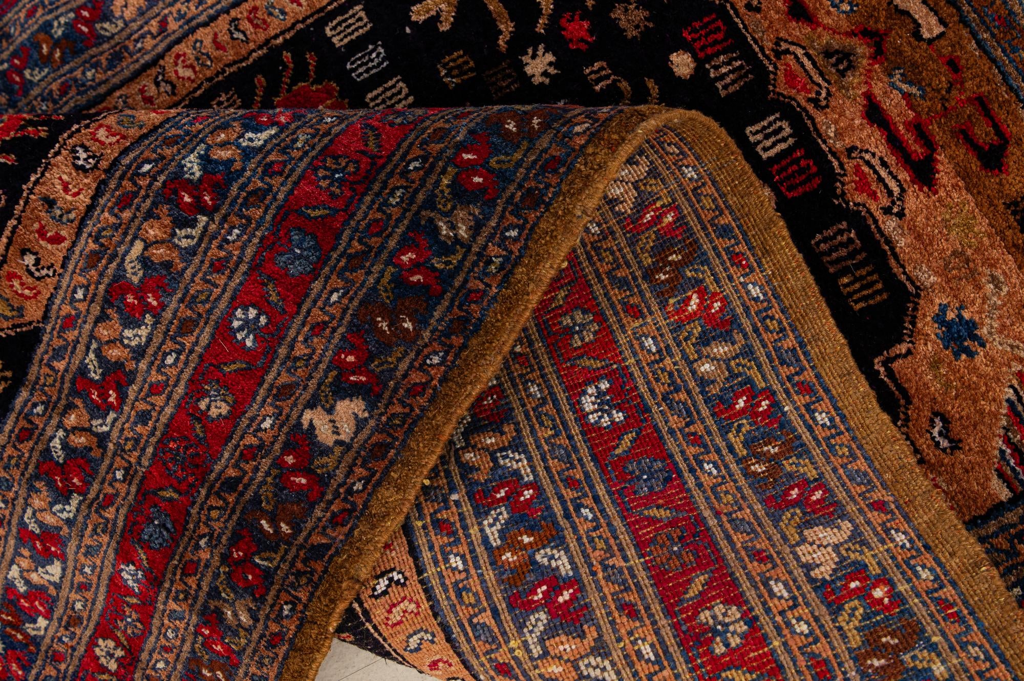 2' 6 x 4' Hand Knotted Lahour Oriental Rug