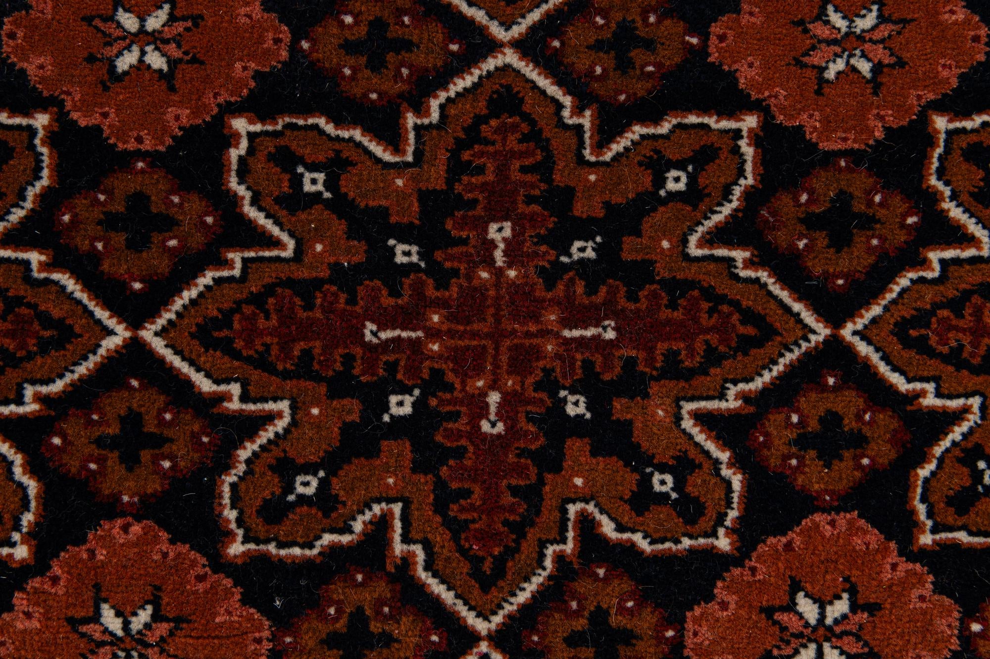 3' 9 x 5' 7 Hand Knotted Lahour Oriental Wool Rug
