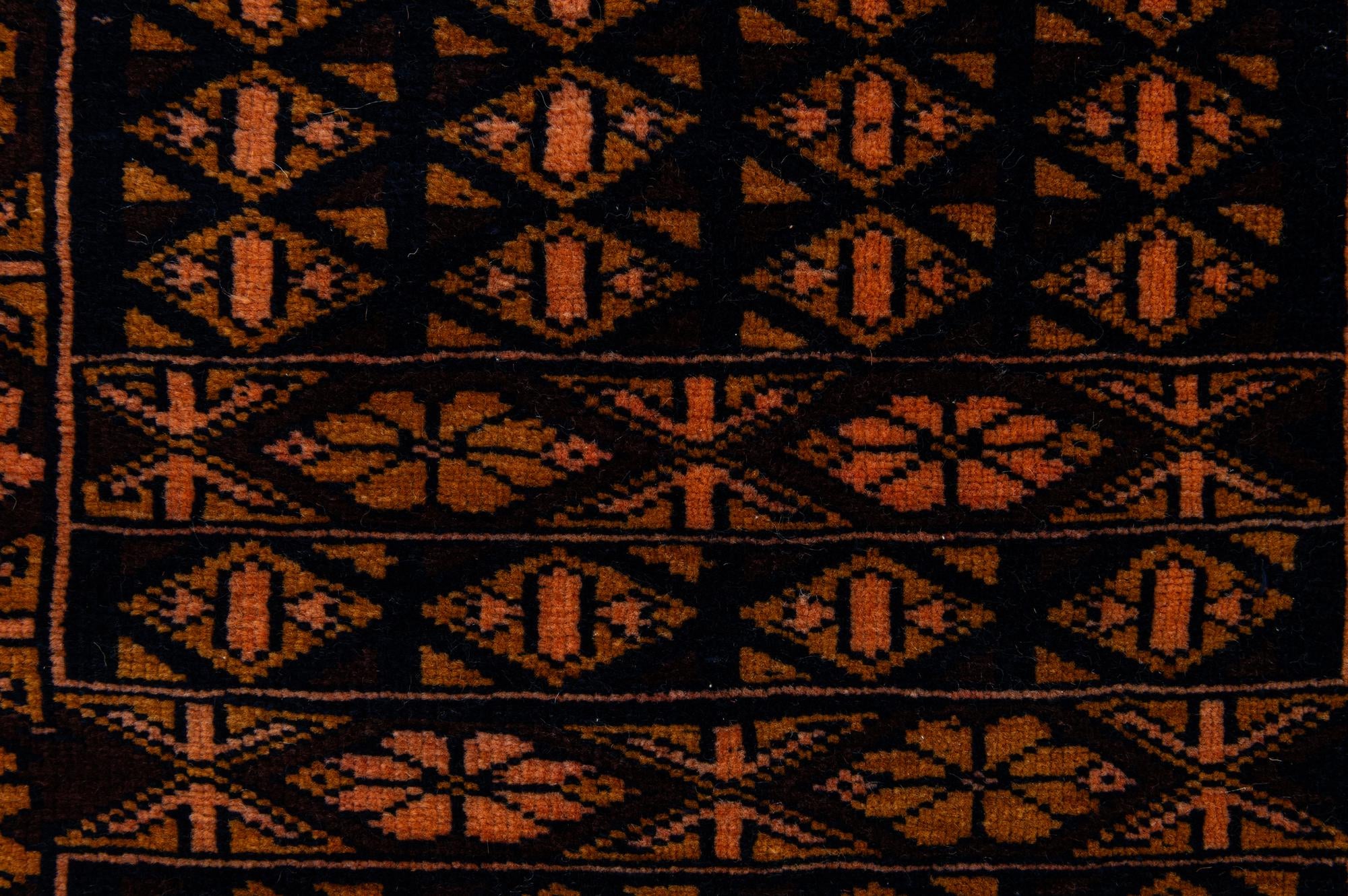 110cm x 205cm anudado a mano Lahour Alfombra Oriental Lana