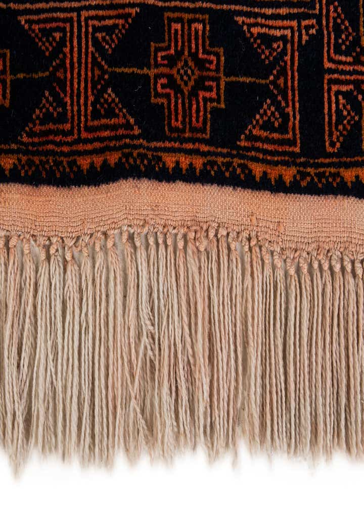 3' 7 x 6' 8 Hand Knotted Lahour Oriental Wool Rug