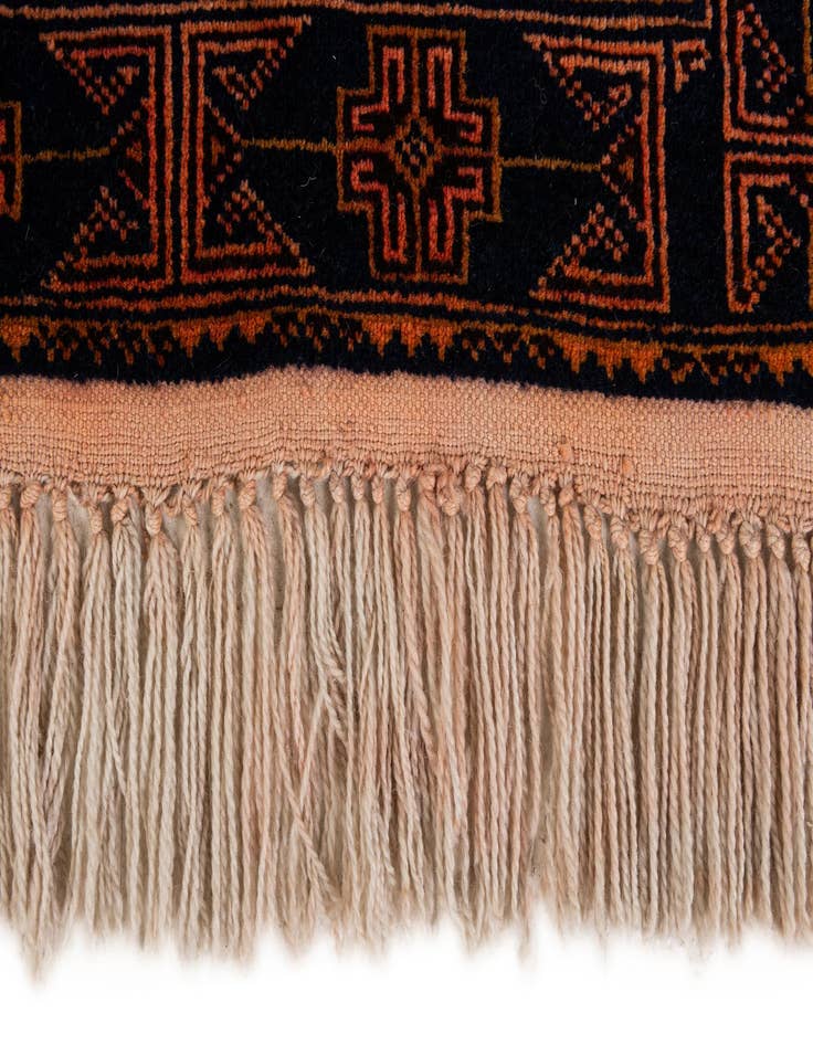 Detail image of 3' 7 x 6' 8  Hand Knotted Lahour Oriental Wool Rug