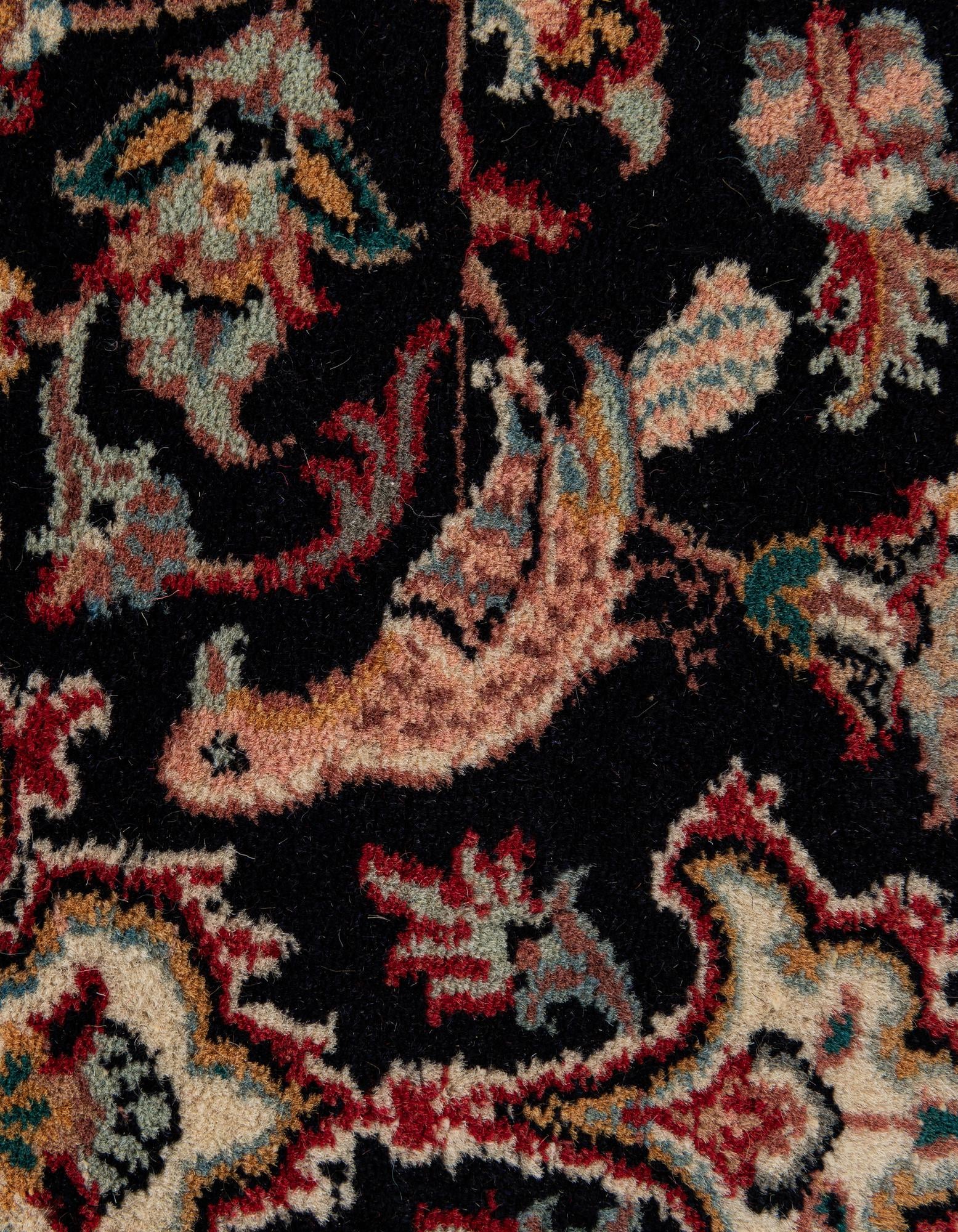 4' 2 x 6' 7 Hand Knotted Lahour Wool Rug