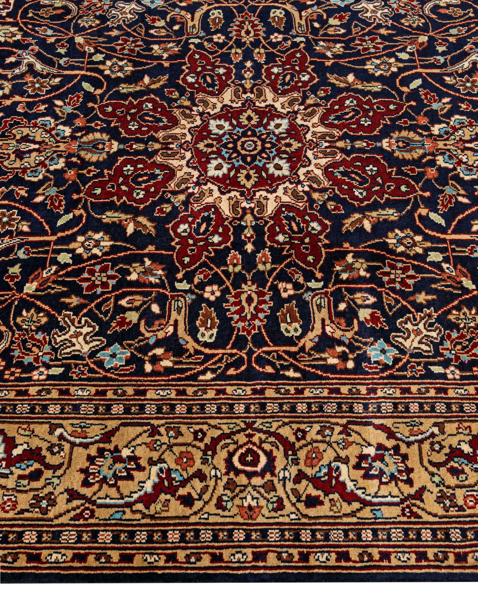 6' 1 x 9' 5 Hand Knotted Lahour Wool Rug