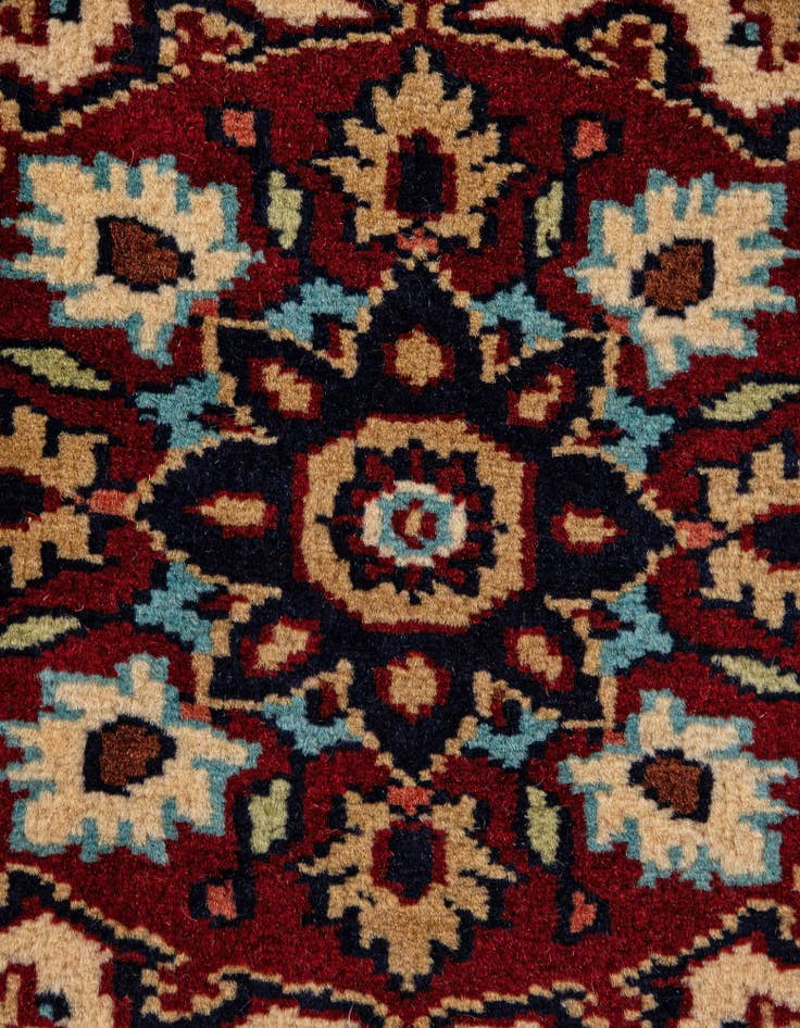 Detail image of 6' 1 x 9' 5  Hand Knotted Lahour Wool Rug