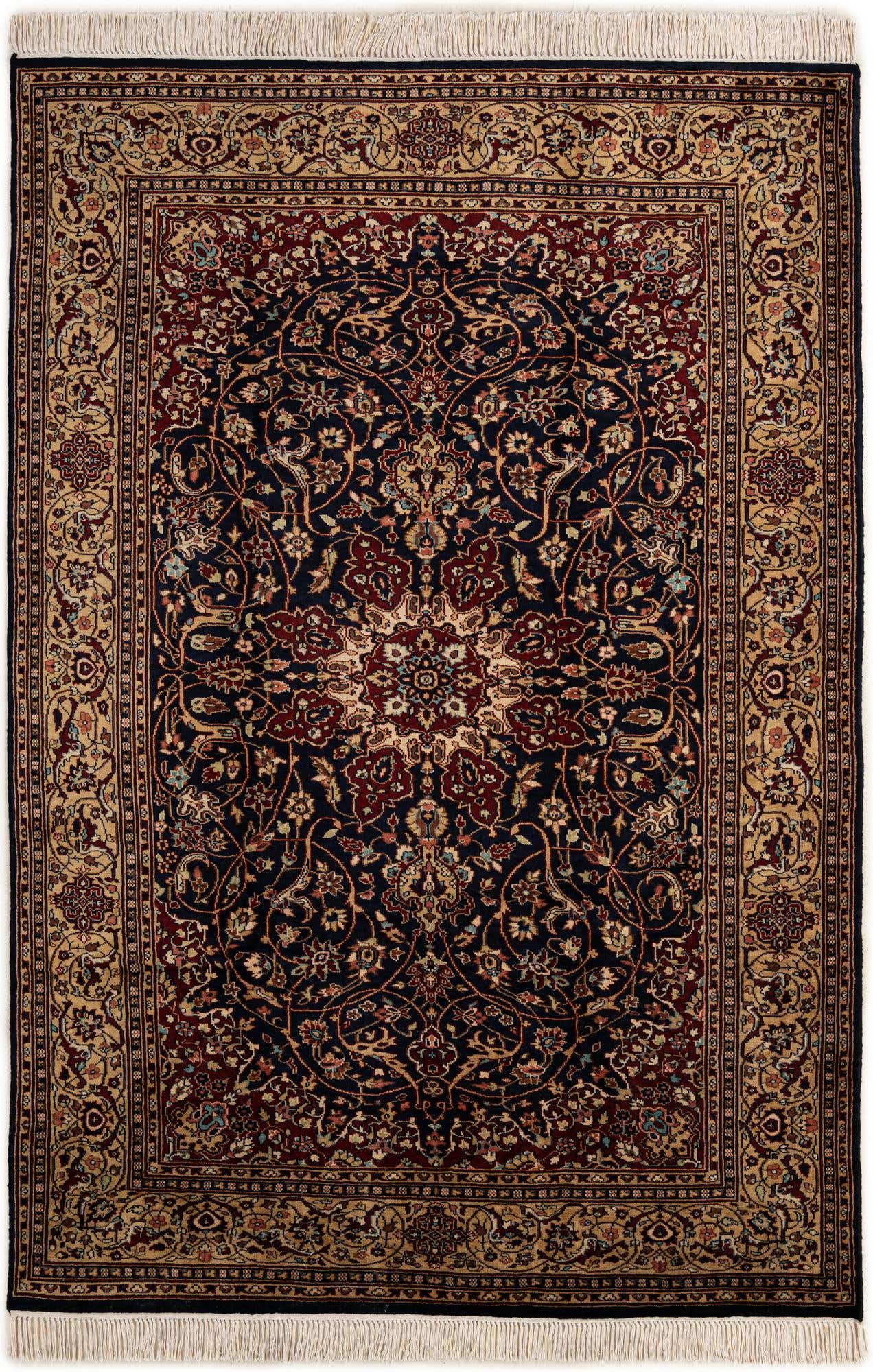 5' 9 x 8' 10 Hand Knotted Lahour Wool Rug