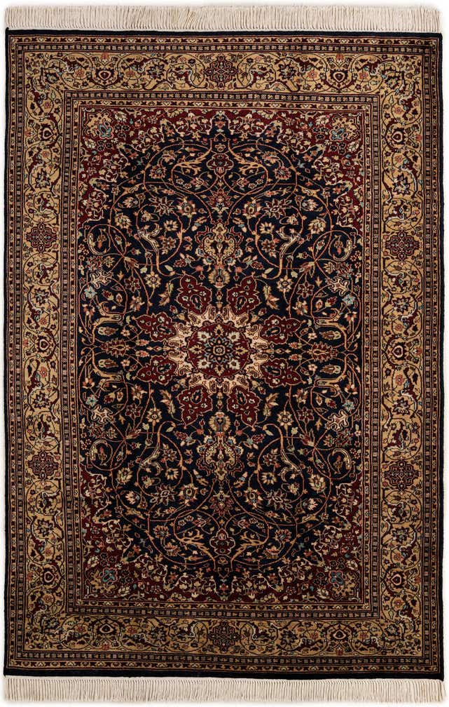 5' 9 x 8' 10 Hand Knotted Lahour Wool Rug