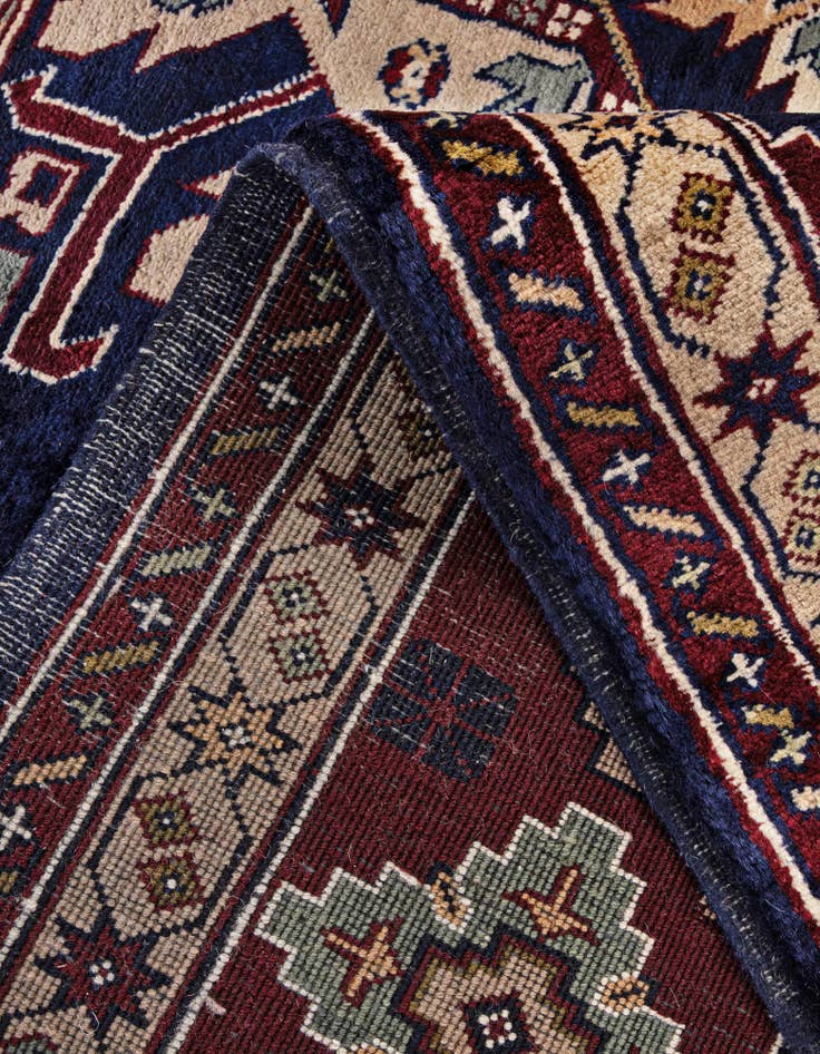 Detail image of 7' x 9' 7  Hand Knotted Lahour Wool Rug