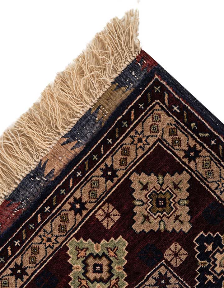 7' x 9' 7 Hand Knotted Lahour Wool Rug