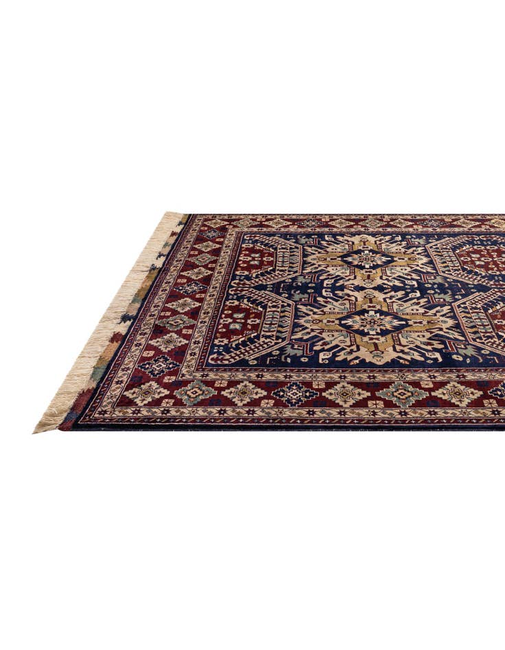 Detail image of 7' x 9' 7 Hand Knotted Lahour Wool Rug