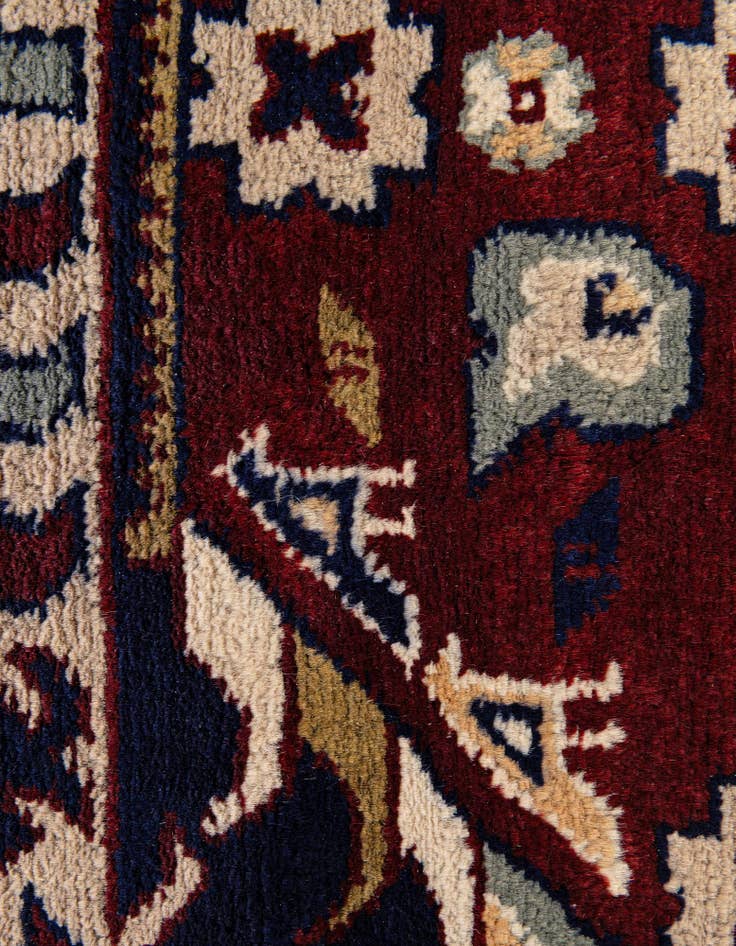 Detail image of 7' x 9' 7  Hand Knotted Lahour Wool Rug