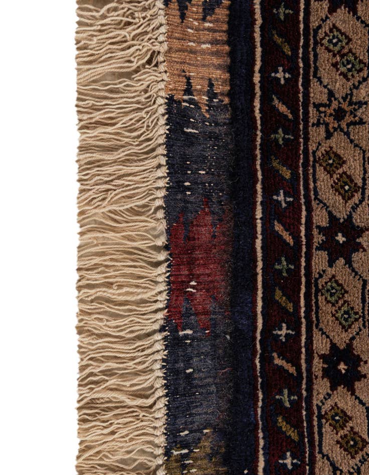 Detail image of 7' x 9' 7  Hand Knotted Lahour Wool Rug