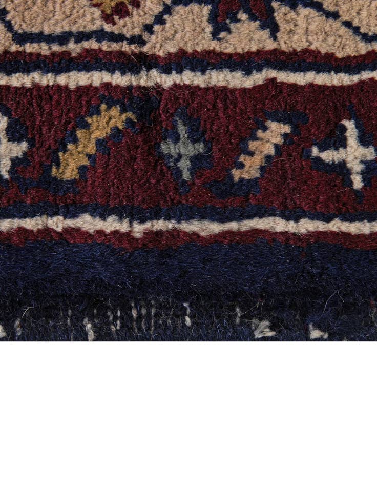 Detail image of 7' x 9' 7  Hand Knotted Lahour Wool Rug