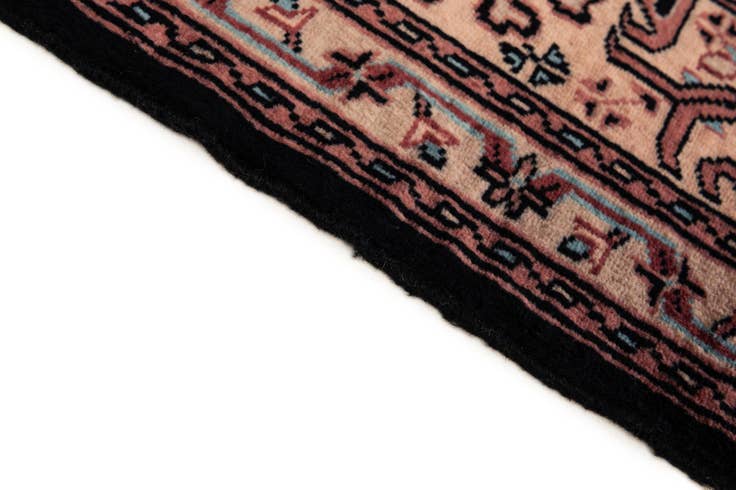 Detail image of 4' 2 x 6' 9 Hand Knotted Lahour Oriental Wool Rug