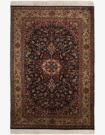 5' 9 x 8' 10 Hand Knotted Lahour Wool Rug