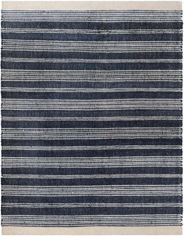 Detail image of 6' 1 x 9' Hand Woven Lariat Rug
