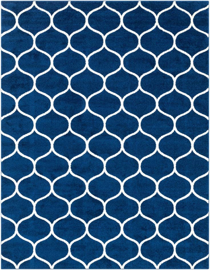 Detail image of 4' x 6' Lattice Frieze Rug