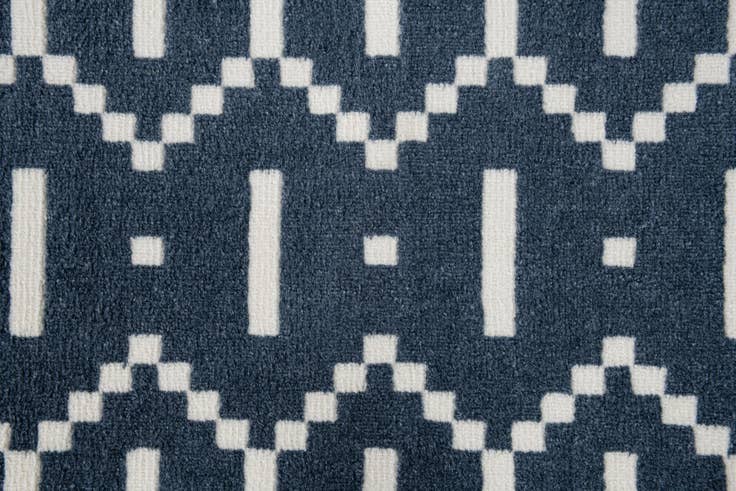 Detail image of 5' 3 x 7' 8 Lattice Rug