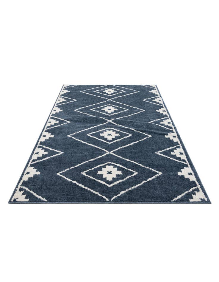 Detail image of 5' 3 x 7' 7 Lattice Rug