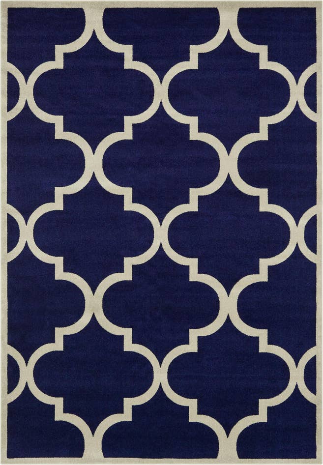 Detail image of 7' 10 x 11' Lattice Rug