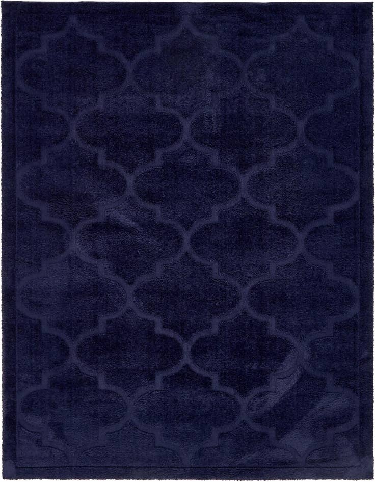 Detail image of 8' x 10' Lattice Shag Rug
