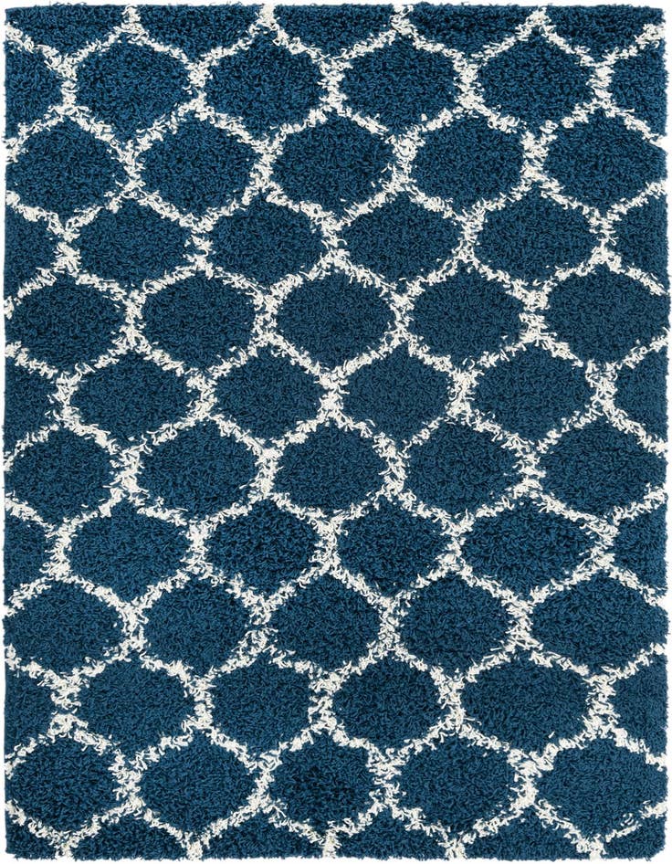 Detail image of 2' x 3' Lattice Shag Rug