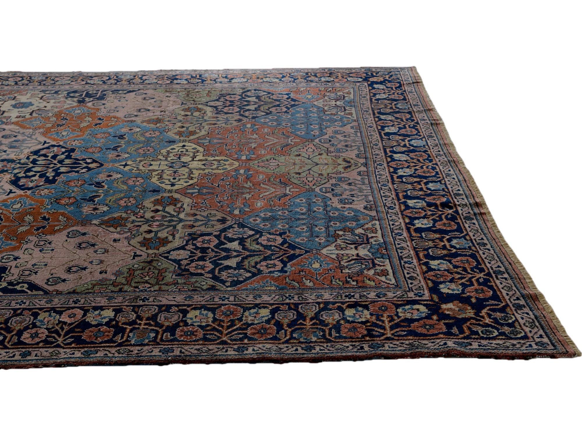 9' 4 x 11' 8 Hand Knotted Liliyan Persian Wool Rug