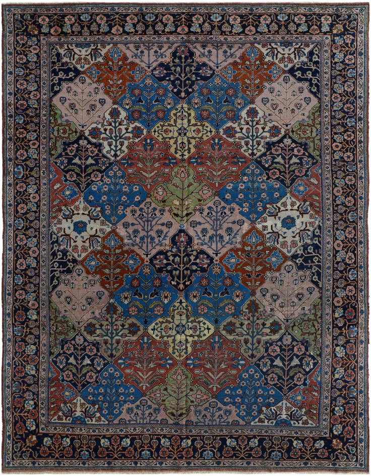 Detail image of 9' 4 x 11' 8 Hand Knotted Liliyan Persian Wool Rug