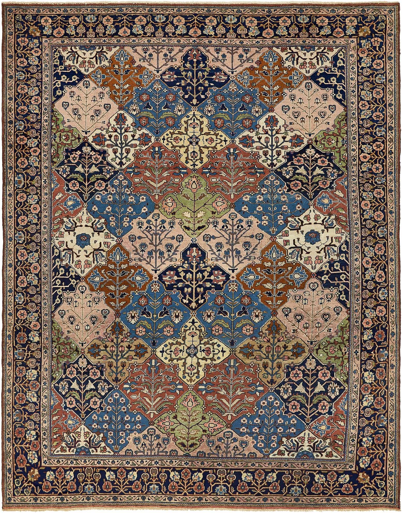 9' 4 x 11' 8 Hand Knotted Liliyan Persian Wool Rug