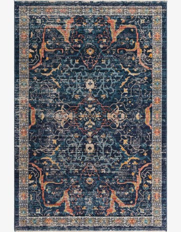 Navy Blue Lola Rug